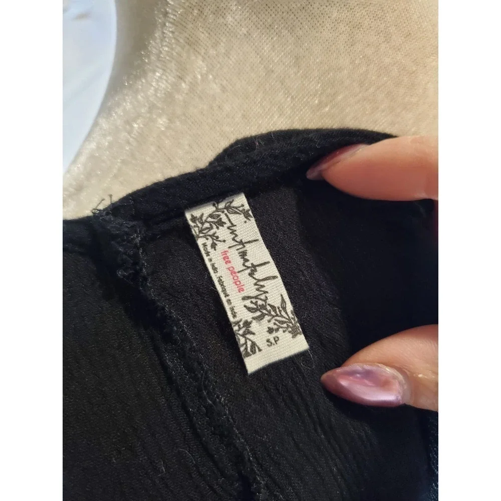 Free People longline tank
